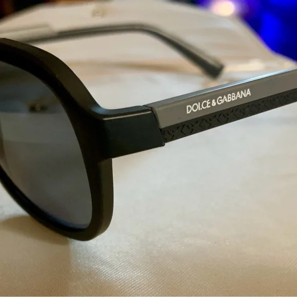 Men’s DOLCE & GABBANA DG6179 Polarized Dark Grey Lens! - Picture 13 of 16